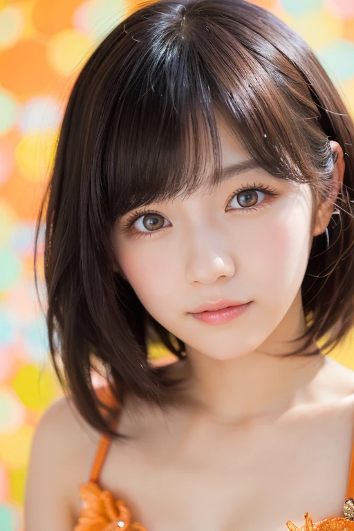 Tabletop, highest quality, shape, Very detailed, finely, High resolution, 8k wallpaper, 完璧なダイナミックな構shape, Beautiful and exquisite,ランダムなcute髪,,Natural color lip, Bold sexy pose,smile、20-year-old girl、cute、Looking into the camera,Always blur the background,Perfect and beautiful face,Slim face and figure,Big eyes、Putting on gal makeup,Small face,Shooting from below、Blurred Background,Elegant feminine face、smile、Actual Photos、Change pose randomly、Randomly change the shooting angle and position、Lie down
