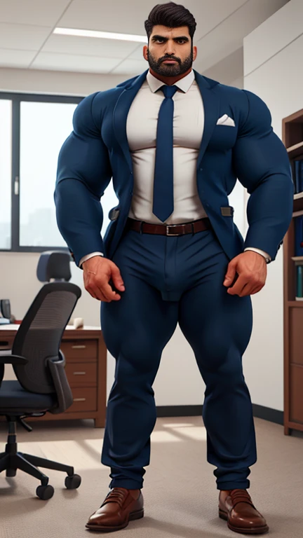 30 years old Indian grey business suit man wrist watch dark color doing work in office, tall and big monster penis, masterpiece, seductive, erotic, exotic moments