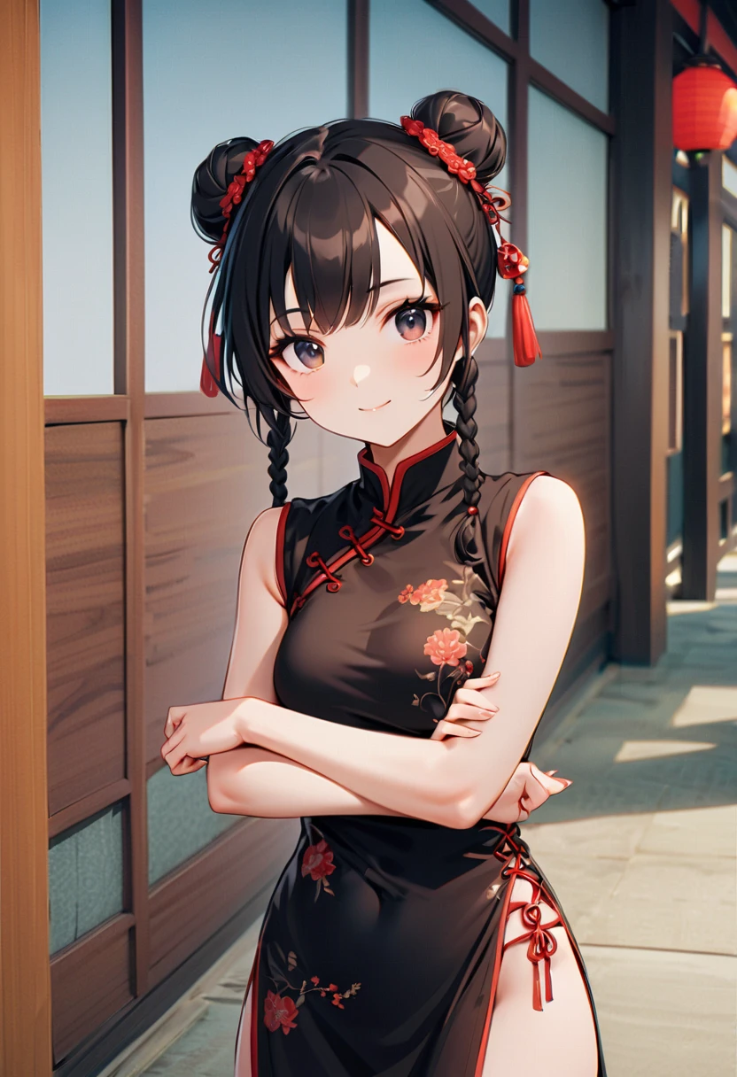 1 girl, 18yo, cheongsam, smile, open mouth, standing, full, (various pose:1.5), 8k, RAW photo, best quality, masterpiece, extremely detailed 8k wallpaper, ultra-detailed, best shadow, detailed background, beautiful detailed face, beautiful detailed eyes, nice hands, perfect hands