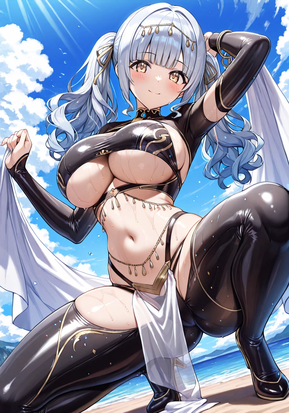 (shinyyellow:1.5.shiny.cyan:1.5.shinypurple.shinygreen.shiny red.Silver.shinyonepiece.swimsuit:2.8)、(ahegao:1.6)、(Long Curly Hair:2.5).(nsfw:1.5), (breast squeeze:1.5).(squatting, spread legs:1.8)、(open legs:1.8).(light red.2tone hair:1.8).(huge breasts:2.8).(showoff breasts:1.8).(nsfw:1.8).(wet skin:2.1).(Cute older sister:1.8)、(shiny skin:2.8).笑face,冬のatmosphere、Clothing store、shopping、(Nipples are visible:1.9).(shinyblue.shinycyan. hair:1.8).(sexy shinylightpurple&Silver swim onepiece t-back suit:1.4))、1woman18歳、(how:1.8)、(Wet Skin:1.8) .(Shiny skin:1.9).for example: Rule of thirds composition, Beautiful sparkle, Romanticism, delicate design、The most beautiful々color, particle,kind, Magic Light美しい18歳、(Cat ears:1.5)、Like Fujiko Mine、Beautiful Eyes、笑face、atmosphere、Ocean、Dance vigorously、(( Cowboy Shot,))、Silver Hair、Sweat、、Big Breasts、art、超High resolution、Highest quality、masterpiece、kind, Magic Light(((Angle from directly below:1.8))), Beautiful details, 16K, Absurd, masterpiece, Very detailed, beautiful girl, ((Shinylighorange with feminine embroidery and lustrous detailing&shiny Silverの透けているパンティー:1.8)),One Girl、NFSW, face, (((toru asakura:1.37, alone))), (((faceのクローズアップ))), (美しいface, かわいいface, 詳細なface), ((())), (((細部まで美しい緑colorの目))), break, (((sunny))), (((Stage Live))), (((Red Hair、Earrings、Gradient Hair、Multi-colored hair、Parted bangs、紫colorの髪、shortcut、Pure white idol costume))), break, Very detailed CG 統合 8K 壁紙, very fine 8KCG wallpaper, Anime Moe Art Style, Cute girl anime visuals, アニメWindのポートレート, アニメWindに, Beautiful Anime, 8K Anime Art Style, アニメWind、8K animation with detailed drawings, (masterpiece, Highest quality), High resolution, Super detailed, Ultra Sharp, Cinema Lighting、Upper body、Extremely close-up footage、High resolution、超High resolution、8K、Glowing Eyes, blue sky、Sparkling Eyes,Happy, Sparkling Eyes,Happy,Reaching out ,forward hand,Floating Hair, Shiny Hair,Outdoor, Wind,Sparkling Eyes,Happy,Sexy Body,(Perfect Anatomy:1.2),((Perfect hands:1.2)),Shoot from the side、Highest quality、Complete limbs、Full Finger、、sing、Dancing、大きな笑face