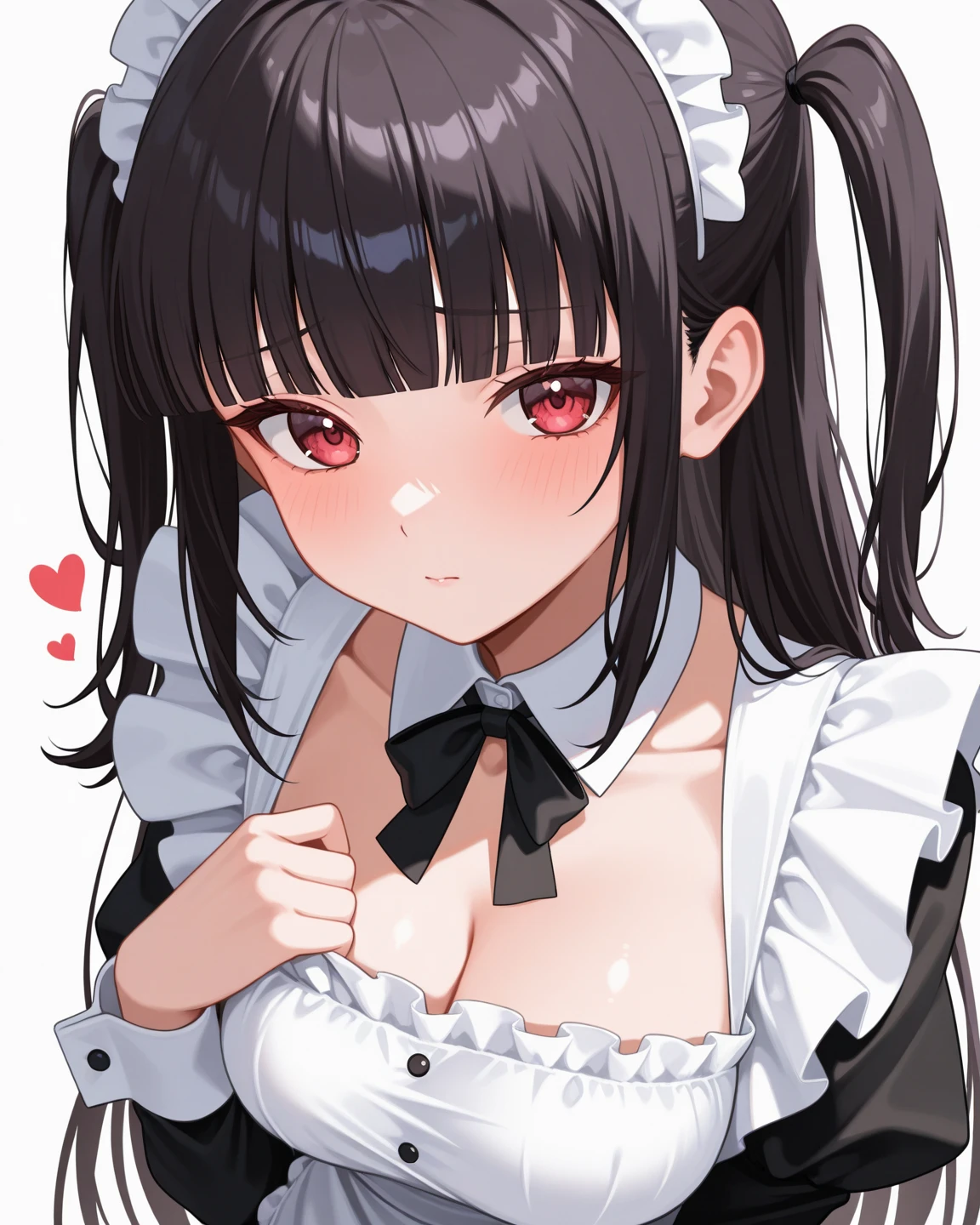 Hands behind back,Bind both hands,lick,open mouth,tongue out,cum on tongue,1girl,((((())))),(((((Short,))))),slender,small breasts ,front face,from front,front view,looking at viewer, looking ahead,from above,cowboy shot,Black Hair,Twin tails,Gray Eyes,Drooping eyes,slit pupils,narrow eyes.Mischievous smile,Sheer black and white negligee,Sexy Lingerie,Kneeling,Straight Stand,Collar with leash,Dimly lit room,On the bed,Simple Background,Gray background,Dim lighting,Beautiful and detailed anime art