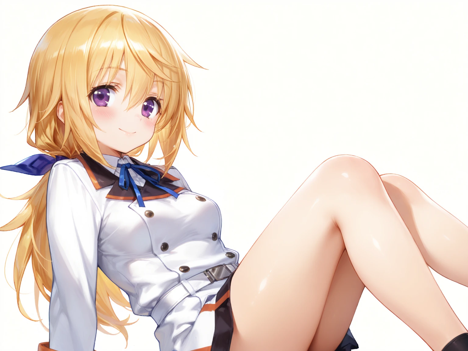 (((1girl))), ((best quality)), ((masterpiece)), ((ultra-detailed)), (illustration), (detailed light), (an extremely delicate and beautiful), (beautiful detailed eyes), (sunlight), ((extremely light)), ((extremely clothes)), (((hyper detail)))
(((sailor uniform and a brief pleated skirt))),
,
((wavy short manisy bob)), ((((yellow gold hair)))), (((short hair))),
(((deep red eyes))),
(((whole body))), aged 13 to 16,
(((condescending expression))), (mischievous smile with sexual satisfaction), (((extra adorable))), (((extra slender shape))),
(((extremely beautiful detailed face))),
(((sitting on the sofa on her knees))), (((((Dutch angle))))),
((exposed pale pink panties)), (),
(((extremely thin thighs))), (((white stockings)))