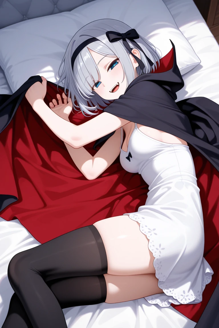 ((highest quality)), ((High resolution)), 1 girl,black hair、((5~6 years old))、((flowing love juice))、((((blush))))、The lower body is naked、open your pussy、((((pussy is so clear))))、angry、black and red clothes