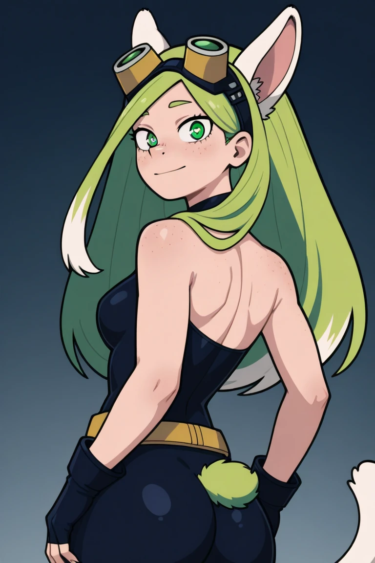 (masterpiece, best quality), 1girl, <lora:1720581464804776704:0.8> Leafeon, Gradient hair, Brown eyes, Blonde hair, Green hair