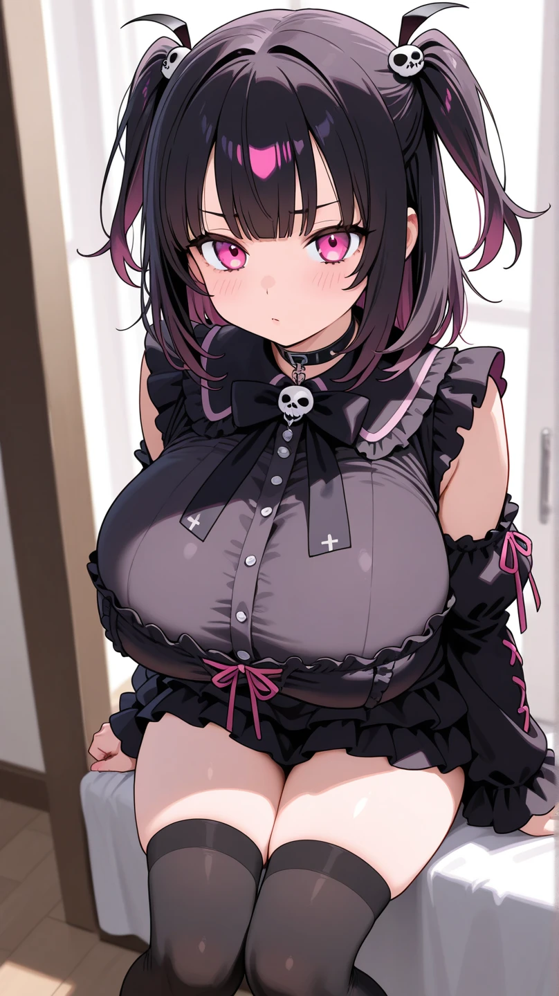 is«é«æμ·æ¢¦,solo,1girl,purple eyes,purple hair,makeup,lipstick,medium hair,hairband,blunt bangs,bob cut,((indoors,dungeon,sex dungwon:1.5)),eyelashes,shy,blush, detached collar,black collar,black necktie,necktie between breasts,large breasts,bush,garter straps,black nails,black pantyhose,black thighhighs,rose print,skindentation, nsfw,cowboy shot,all fours,thighs,no panties,pussy,((suspended,chained,spread legs,spread pussy,view from above:1.5)), Exquisite visuals, high-definition,masterpiece,best quality, 20yo,Young female,Beautiful Finger,Beautiful long legs,Beautiful body,Beautiful Nose,Beautiful character design, perfect eyes, perfect face,expressive eyes, looking at viewer, official art,extremely detailed CG unity 8k wallpaper, perfect lighting,Colorful, Bright_Front_face_Lighting,shiny skin, (masterpiece:1.0),(best_quality:1.0), ultra high res,4K,ultra-detailed, photography, 8K, HDR, highres, absurdres:1.2, Kodak portra 400, film grain, blurry background, bokeh:1.2, lens flare, (vibrant_color:1.2), (beautiful_face:1.5),(narrow_waist), ,NSFW,