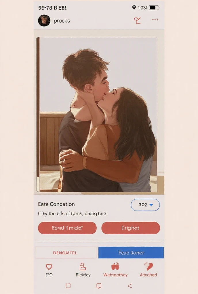 AI big breasts_human　Asian　male性　　male　wild　Short Hair　short hair　White T-shirt　　Hug her from behind　holding credit card