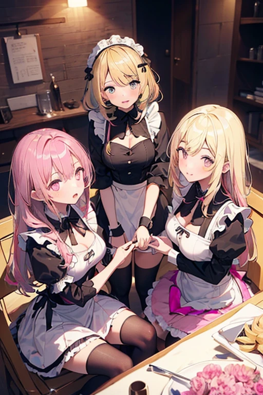 Highest quality, Tabletop, (複数のgirl), 6+girl, 6人のgirl, 6人のgirl, lureする, obscene, desire, lure, (Stir),