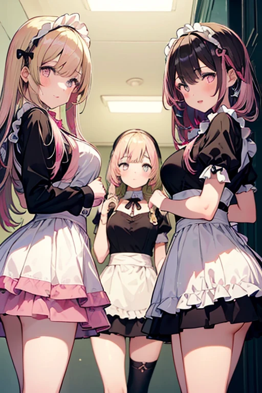 (8K, ultra-detailed, best quality, anatomically perfect body), (full body), (small breast:1.3), shiny skin, (Various girls), girls from 15 to 25 years old, bladder full tank, (have to pee:1.1), (urge to pee:1.4), (only one person peeing self:1.1), Pee flowing in the thighs, (very desperate to pee:1.2), (takes to bathroom entrance), (waiting for bathroom with line of girls in queue), (standing), (Each one has a different maxi Lolita dress:1.4), (Each one has a different footwear:1.1), (Each one has a different hair), (knees together and feet apart:1.3), (Rub each other's thighs:1.3), (leaning forward:1.2), one hand between legs, (skirt lift:1.2), (holding the crotch:1.4), (stroking own abdomen:0.9), (stroking one's own thighs:1.1), (blush:1.4), (embarrassment1.6), (impatience:1.3), (flustered:1.3), (fidgeting around), (flowing sweat), (erotic body twist:1.5), (panting:1.4), (breathless:1.3), closed eye, (parted lips:0.7), (orgasm:1.2), (refreshing:1.3), Excitement, (looking away), (crisis:1.4), (from side:0.8), (from below:0.8),