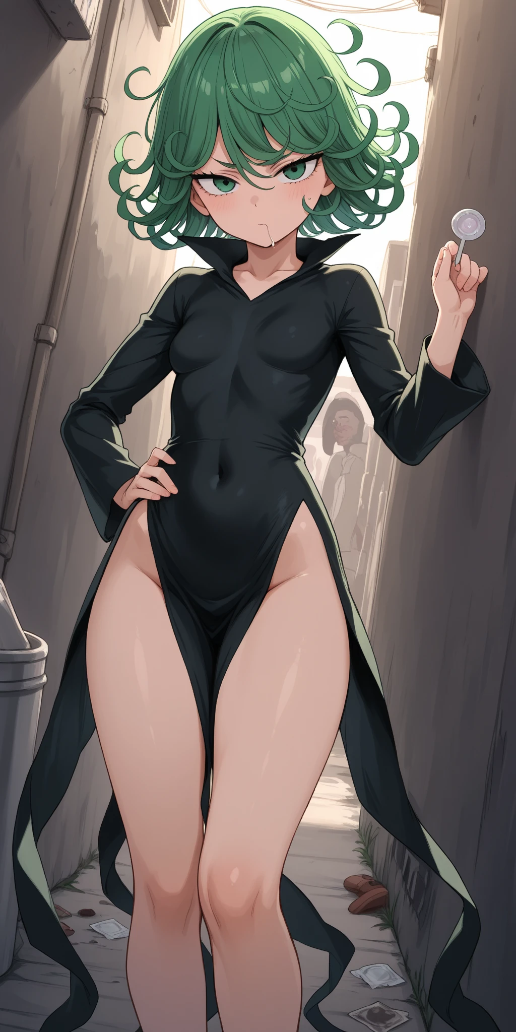 ((((fullnude Opening legs Open female genitalia)))) (Reluctant Very detailed down to the smallest detail clear outlines Beautiful face Beautiful skin) thin-waist Gravure Pose A slender ribbed skinny limbs beautidful eyes teats cleavage of the breast Beautiful breasts a short bob Beautiful fingertips pink nails Anime style