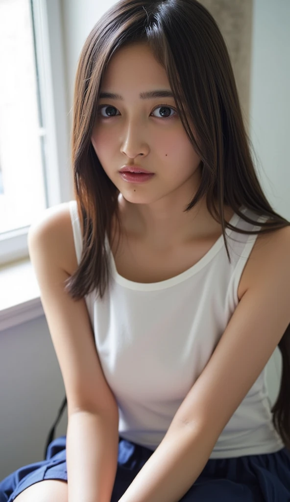 Full body nude,Small breasts,flat chest,Slim and with visible collarbone,Skinny body,Ribs sticking out,Small breasts,flat chest,Slim Abs,flat chest,Flat chest,直立したFull body nude,Naked with small breasts,Flat chest like a man(8k, RAW Photos,Highest quality, High resolution:1.1), (Ultra-realistic:1.6),(Realistic, Realistic:1.6),The Beauty of Japan、((Naked))、Realistic、RAW Photos、Highest quality、High resolution、Delicate and beautiful、 85mm,公式AR RAW Photos, Super slim slender beautiful girl(masterpiece, Highest quality:1.2), 8k, 12-year-old naked girl, 85mm,公式AR RAW Photos, Super slim slender beautiful girl、Naked girls photoshoot, Bright lighting, ((((((Naked schoolgirl)))))