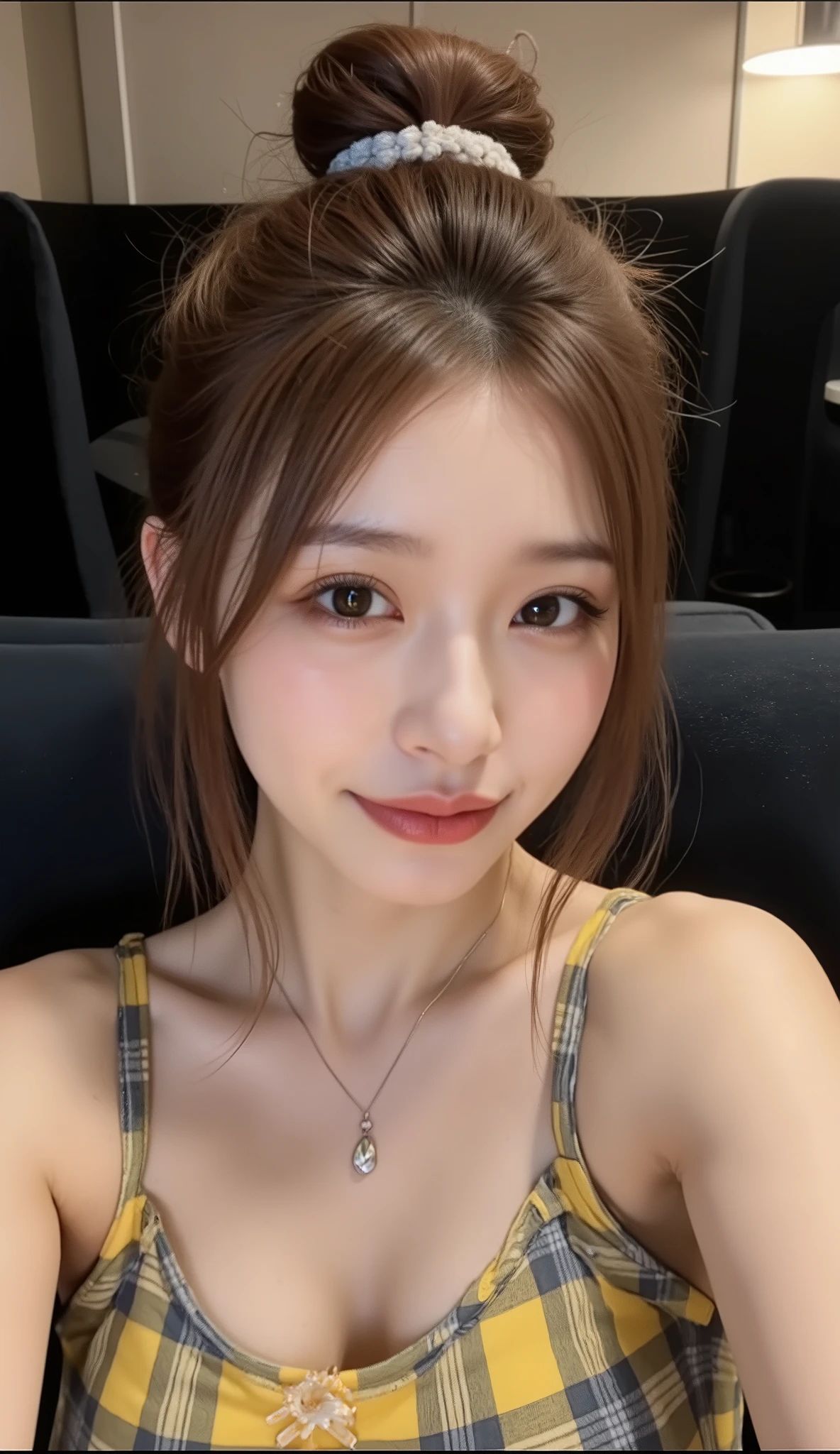 ((beste-Quality、8K、A masterpice:1.3))、sharp-focus:1.2、out tongue、Beautiful girl with perfect body shape:1.4、Slender young girl:1.2、shorth hair、doress:2.0、beach:1.2、Highly detailed facial and skin texture、Detailed eye、双眼皮、gentle grin、