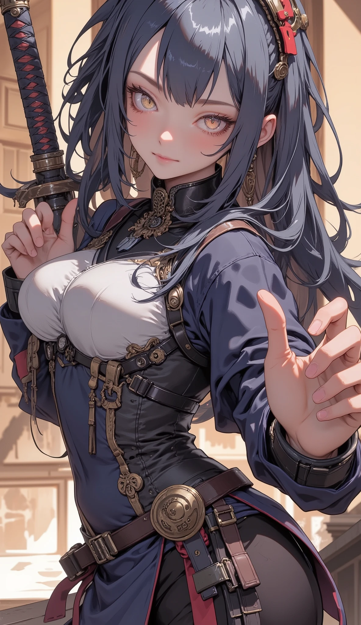 (highest quality, high resolution), In a 16th-century setting, a female bandit is kneeling on the ground, her hands bound behind her back. She is surrounded by the remnants of a fierce battle, with her fallen comrades lying around. Her clothes are tattered and dirtied from the struggle, and her face is a mix of desperation and fear. She looks up at her captors, pleading for her life with all her might, tears streaming down her cheeks. The adventurers who captured her stand nearby, their expressions stern and unyielding. The background includes a rough, wooded area or the outskirts of a village, emphasizing the harsh and unforgiving environment. The main focus is on the female bandit’s intense and desperate plea for mercy. nsfw, ((arms behind head))