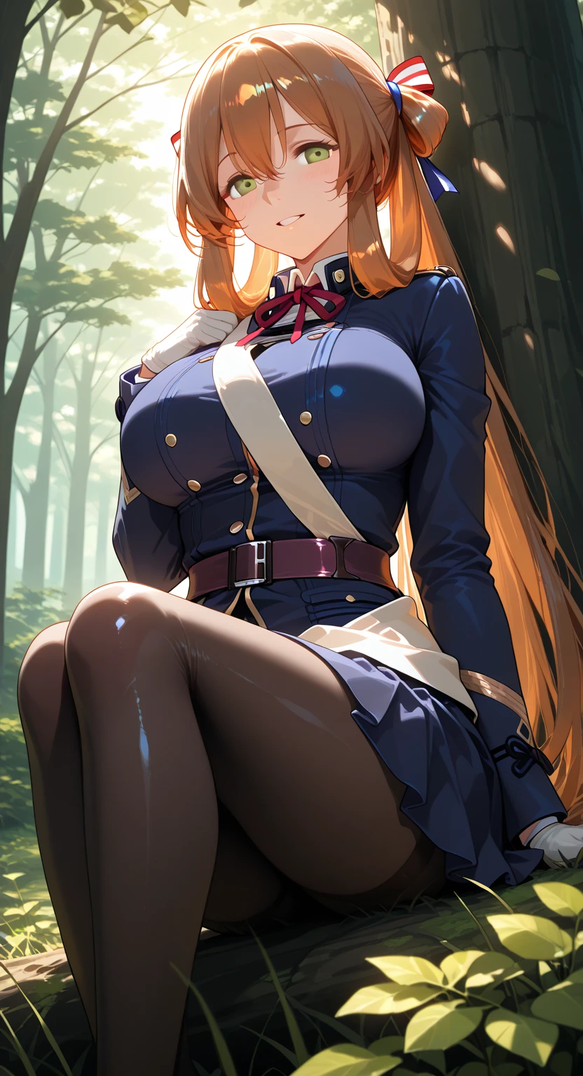 Izayoi Seishin artstyle, (score_9, score_8_up, score_7_up), (best quality, masterpiece),perfect anatomy,(aesthetic,very aesthetic),official style, (ultra-high resolution), Masterpiece, raw, beautiful art, professional artist, 8k, art style by sciamano240, very detailed face, very detailed hair, perfectly drawn body, beautiful face, 1 girl,(solo),(high-level image quality),(hight quality),(hight resolution),(detailed),(masterpiece), (ultra detailed), looking at viewer, Detailed eyes, perfect face, perfect eyes, Detailed face, brown eyes,(blonde hair), (long shot), shirt, cleavage, skirt,belt, blushed, (medieval Village), smile,(hair lace),(from below), standing,(fully exposed panties),(up skirt),