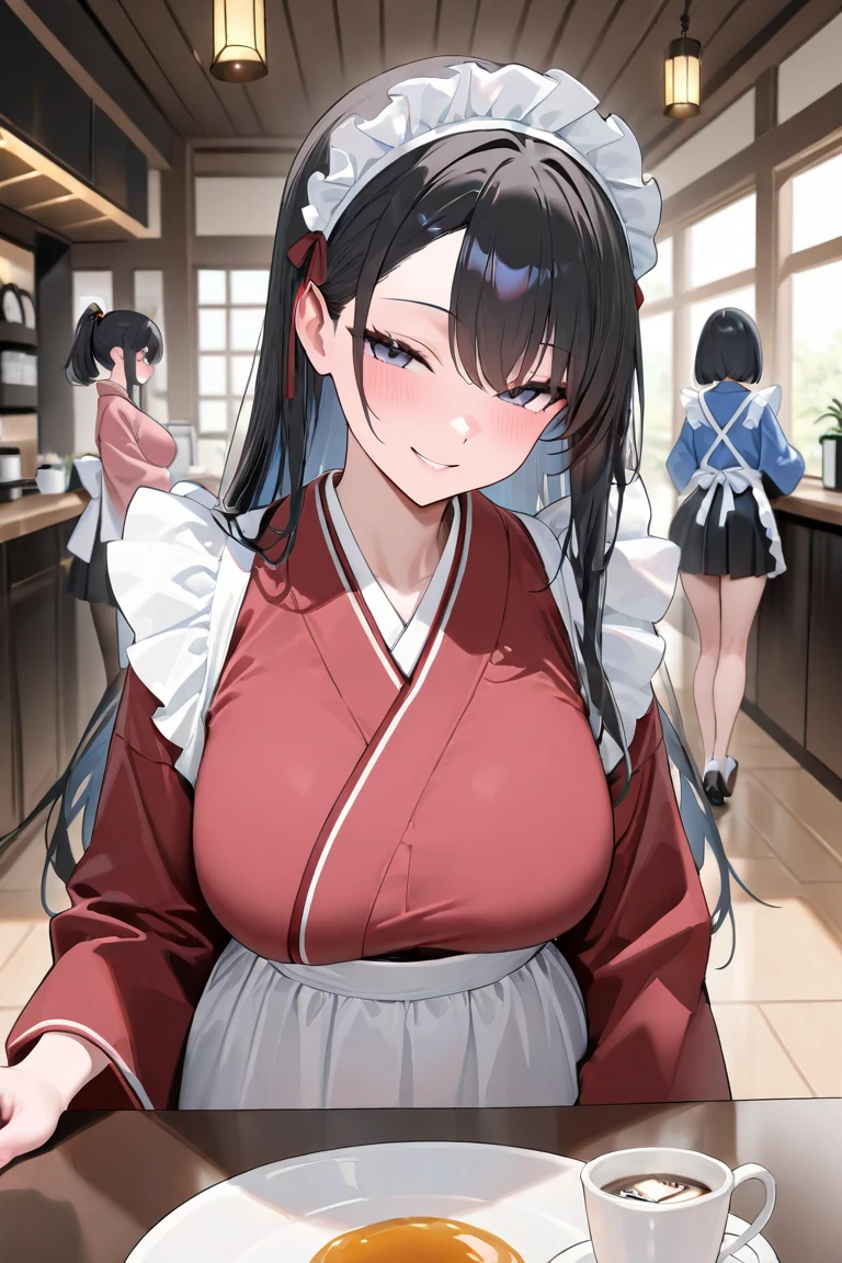 One Woman、A large number of people、男はpantiesをのぞいている、Beauty、Chinese Style Uniform、Chinese restaurant、A large number of guests、Lewd store clerk、restaurant clerk、Age 25、Looking down at the viewer, ponytail, Highest quality, Focus on the thighs, smile,panties、Plump thighs、Big Ass、Big 、 Black Hair,My thighs are steaming between the legs 、Sweaty pantyhose、パンストの下のpanties、Angle from directly below、Waiting for cooking、apron、Triangle scarf、Carry dishes、Entice guests、Crotch、The customer is staring at her butt、My butt is grabbed、Acme convulsions、Obscene sound effects、Naughty sound effects