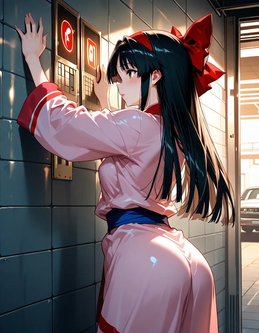 masterpiece、highest quality、beautiful girl、low length、Several elementary school boys are looking at the girl.、thin eyebrows、big breasts、Black rubber、pink nurse uniform、Nurse、pink clothes、black hair、long hair、twin tails、exposing one&#39;s chest、両腕で胸を寄せてemphasize the chestしている、touch the floor、Breasts occupy the bottom third of the screen、Lower body is naked、embarrassed look、Crying、crying a lot、Are crying、shed tears、Curled up in fear、rolling my eyes、eyes closed、I can see the nipples、emphasize the chest、A large amount of milk gushes from the nipples、breast milk squirting、plump body、thin waist、bra is hidden under the breasts、light pink nipples、Inside the station、large amount of breast milk、Bukkake from male genitalia、Facial、Chest cumshot、Semen splashes on my face、large amount of semen、panting voice characters、A well-built man massages my breasts from behind、A man with a good physique inserts his penis into my ass from behind、女の子の腰に大量の使用済みcondomが引っかかっている、The body goes numb、hold the crotch joint with your hands、Love juice drips from the crotch、Sex with a physically fit man、dorsal position、back、condom、shaved pussy、drool、Laughing mouth、My breasts are sucked by a well-built man、Gang-raped、Two-hole SEX、upward glance、I feel it、sensitive、big fishnet tights、red and yellow odd eyes、Different eye color on the left and right、Excited woman、Steam is coming out of the woman、Covered in semen、Being whipped on the buttocks、spanking、black chin mask、A girl is being photographed by multiple men on their smartphones