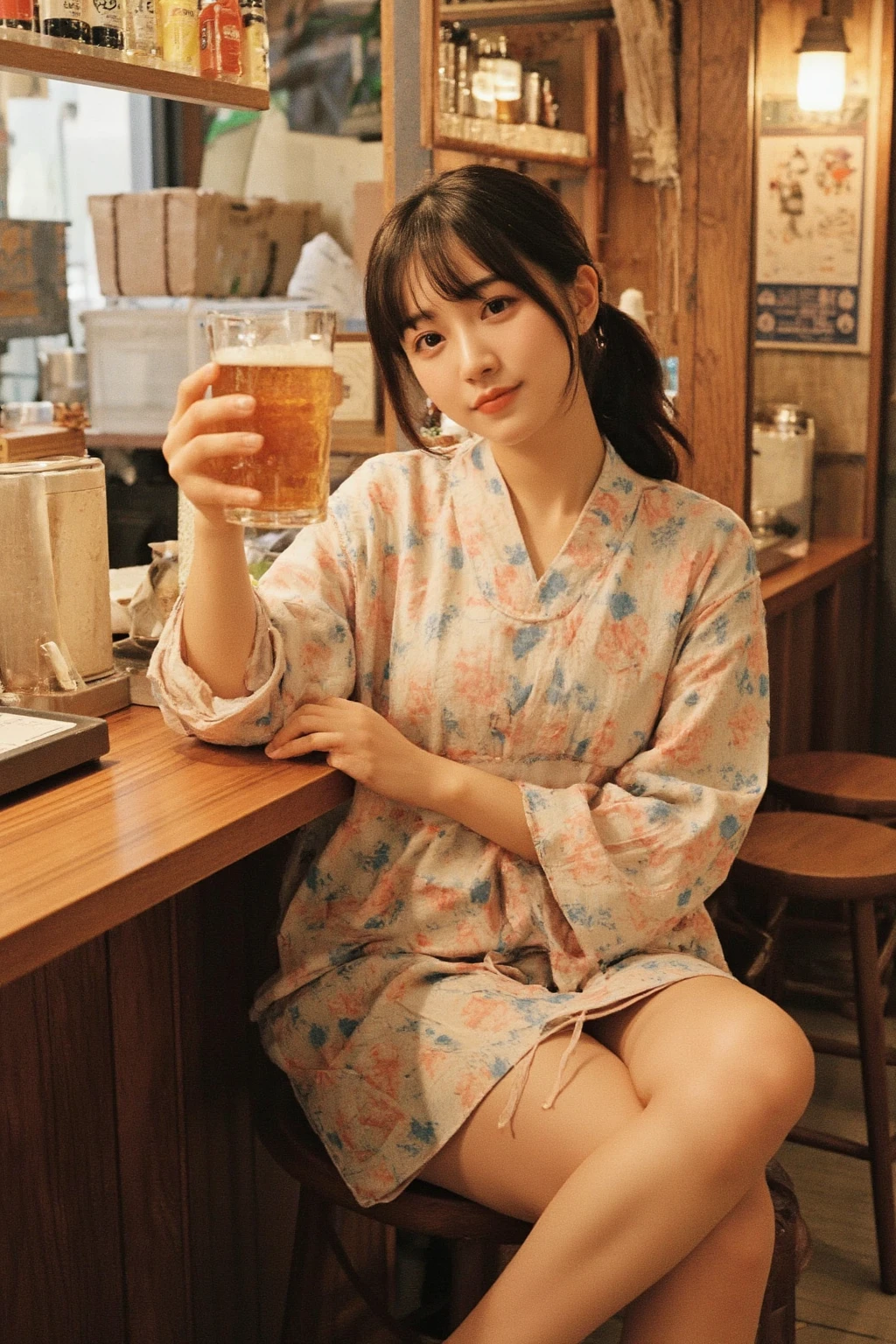 ((Browsing Caution))、masterpiece、((Beautiful Japanese Girl))、(())、((Cute 12 year old girl))、((J)、(Young Face)、(Black Hair)、(Random Hairstyles)、((Flat Chest、Small breasts))、((immature body shape))、((Glowing Skin))、restaurant、dinner、food、Excessive sweating(Sweaty:1.3), ((Detailed depiction of semen))、((Realistic Semen))、((Egg white semen))、((A lot of semen))、((テーブルの上にfoodがある(Sit on a chair and eat))、((テーブルの上のfoodにはA lot of semenがぶっかけられています))、((精子の付いたfoodを持つ))、((Please open your mouth(精子で汚れたfoodを口に運ぶ))、((Dining scene))