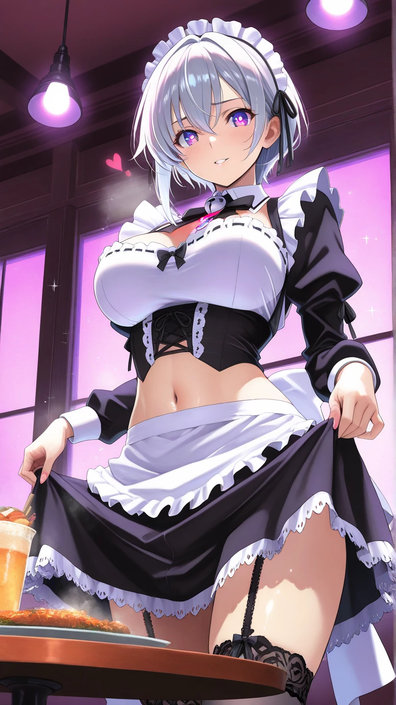 (((Best quality))), ((Ultra-detailed)), ((illustration)), ((Disheveled hair)), ((frilld)), (1 girl), (Solo),(Wedding_dress:1.2),The body faces the viewer,full bodyesbian,akaneshinjou, shinjou akane, light purple hair, (pink eyes:1.2), short hair, BREAK looking at viewer, BREAK (masterpiece:1.2), best quality, high resolution, unity 8k wallpaper, (illustration:0.8), (beautiful detailed eyes:1.6), extremely detailed face, perfect lighting, extremely detailed CG, (perfect hands, perfect anatomy),full body Esbian,(sweat), (blush:1.3), smile, open mouth,
Large breasts, Lips, cropped shoulders, Open clothes, Sleeveless, Smile, Solo,thick thight,