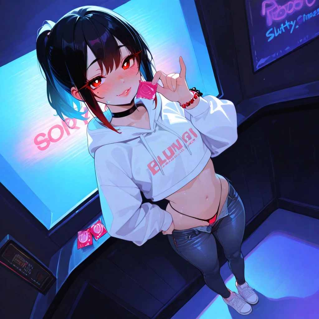 Top Quality, 8K, 4K, High Definition, Detail, (better-quality, 8K, 12), top-quality, 1 girl, short hair, she siting, wearing headphones, music effect around, full body, black background, shirt design, 90s type vibe,