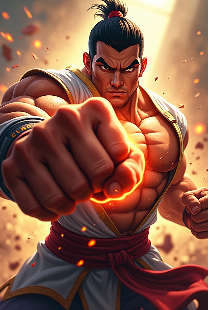 a young brawny male demihuman dragon with muscular build, hoodie, deer-like horn based in Japanese mythology, few scales, ((Japanese dragon)), detailed face, fantasy art, digital painting, cinematic lighting, vibrant colors, dramatic atmosphere, hyper detailed, 8k, photorealistic
