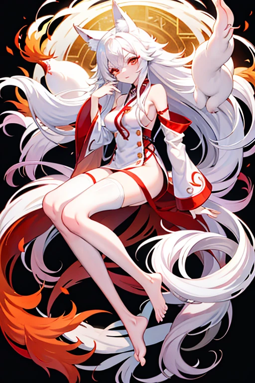 Llanutchi is a white llama with red markings on their feet. She wears a red heart accessory on her right ear. SPARKLE; GLITTER