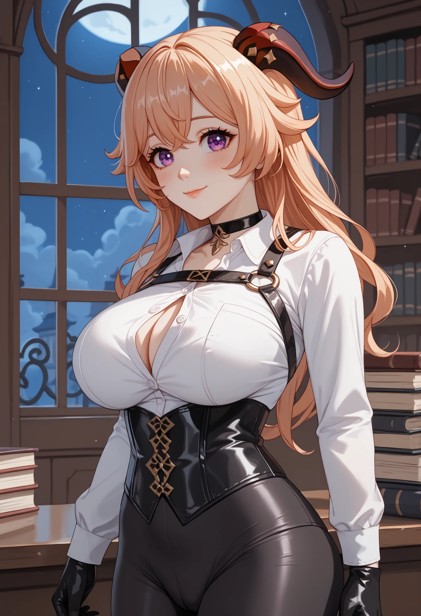 absurd, 8K, high resolution, Ultra-detailliert, beautiful, Meisterwerk, best quality, very pretty woman, Jung, orangefarbenes Haar, (Bluse:1.5), green bra, Netzstrumpfhosen, sexy, enger Rock, (very huge breasts:1.4 ), (Lange Haare:1.6) detailliertes Frauengesicht, Sehr attraktiv,