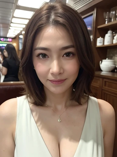 ((girl2人:1.8)),Cinema Lighting、(Key Light：Front 45 degree angle, Subsidy Light、Faint backlight、Shadow), Accurate human body、Knowledgeable person、Correct five-finger、RAW Photos、 4K - ultra-vivid、Highest quality, masterpiece, Ultra-high resolution, (reality: 1.4), (((Oilskin,Glowing Skin、Realistic skin texture、Beautiful skin in every detail、Glowing Skin、Glowing Skin)))、 Written boundary depth, Focus on the center, Focused girl、Background Blur、Beautiful Eyes, Perfect face and eyes、 (night:1.8,) girl, Short bob black hair, Early teens, Purple collar, Black face mask, Earrings, Big Breasts, thin, Are standing , mischief, zettai ryouiki, irrational solution, Absurd details, Highest quality, (((Big Breasts:1.3))), Grab your chest、 (((Tight Skirt))),(((A white shirt that shows cleavage)))、White skin、(((Female dog、Sexy Female dog、Super heavy makeup,ga yaru makeup)))、Full Shot, (Ahegao:0.8)、Muscle Girls、Always do squats:1.25)(Beautiful sea beach)、Sweaty、Nipples are always erect,((Legs crossed on a chair))