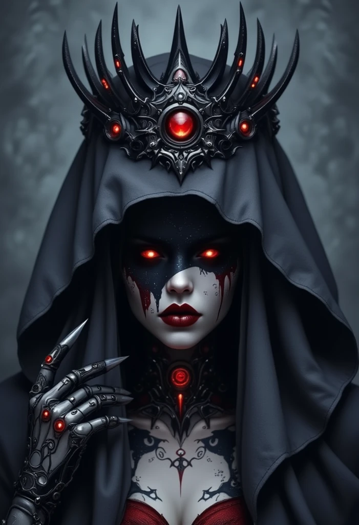 skull demon king concept art portrait by Casey Weldon, Olga Kvasha, Miho Hirano, hyperdetailed intricately detailed gothic art trending on Artstation triadic colors Unreal Engine 5 detailed matte painting, deep color, fantastical, intricate detail, splash screen, complementary colors, fantasy concept art, 8k resolution, gothic deviantart masterpiece