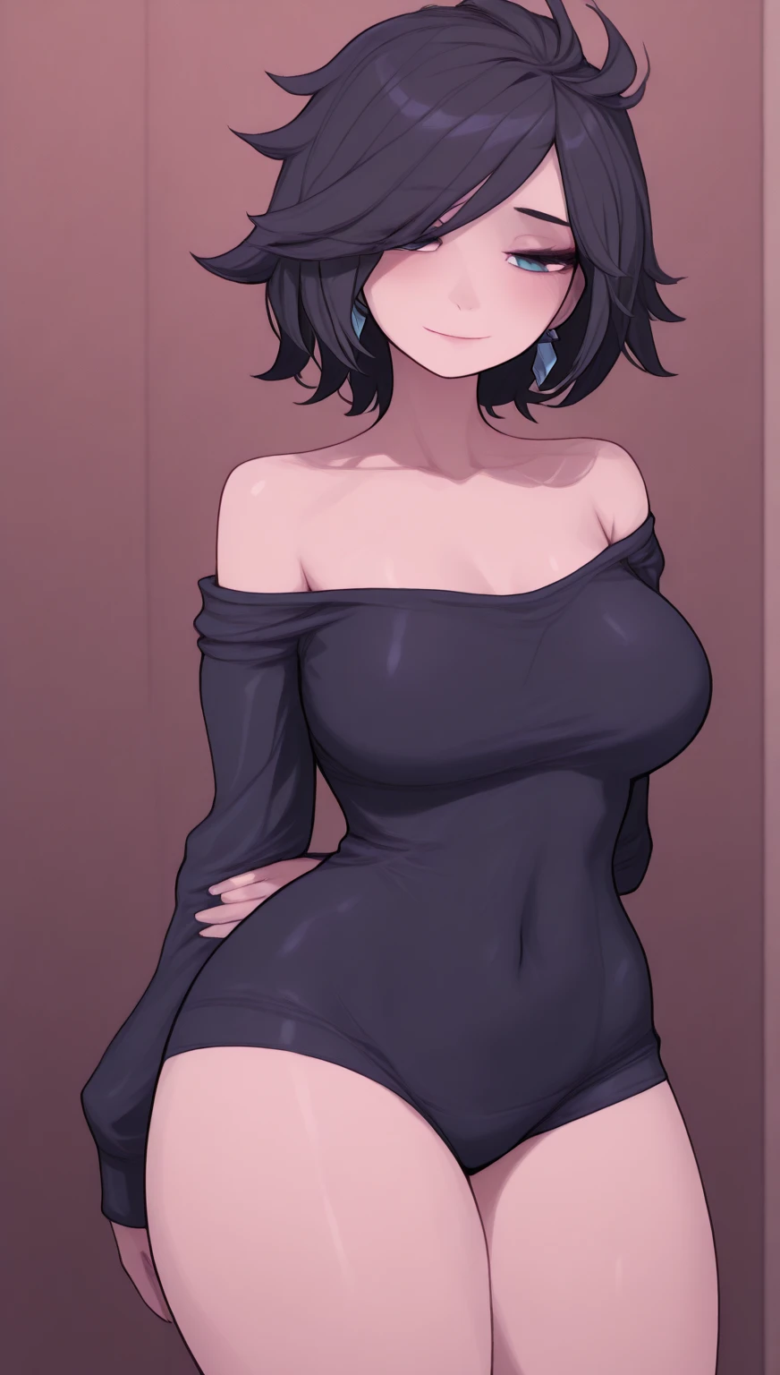 work of art, best qualityer, detailedeyes, wall-paper, sensual photo essay, hinterland, photographic studio, default background,1 girl, standing, medium breasts, eyes black, preoccupied, looking at breasts, sexy outfit, pantieslace, topless, bathing pose ,Unclothed, wet lace panties