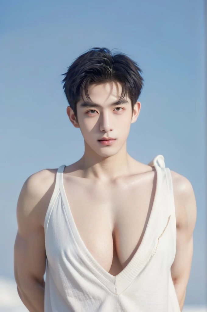 2 handsome  guy naked, romantic , manly，super realistic, tall, 20 years old，young  men , strong sport body, sexy , detailed muscles, Inspired by Bian Shoumin, Inspired by Xiao Yuncong, yihao ren, yanjun cheng, jinyiwei, inspired by Huang Gongwang, xintong chen,  absurderes, A high resolution, Ultra detailed, hdr), Masterpiece, Best quality, 2 boys , Portrait of a 2 boy smile at each orther , hug, cuddle , look like Li Yuanbin, Kim Hyung Tae, Kim Hyung Tae, Yin Shishan, Who is Shi Yu, detailed sperm on body, Handsome boy with red eyes, manly, Detailed face, alot of sperm on face, strong sport body, lean muscles, Professional photo, catching clear sun light, The Arafards went into battle shirtless, super long big blue dragon wings, sexy dragon warrior costume, Fight comfortably，legs are open, puffy nipples, Focus on your audience,18 year old boy, Handsome boy wearing nothing , [ well-defined body ]，angelicales，fantasy big blue dragon wing warrior ，holy rays，in the wonderful sea  cave background, detailed Abs，big chest muscle，super long big fat dick masturbate, correct dick in good shape, erection, super realistic detailed dick, big juicy butts, bare butts