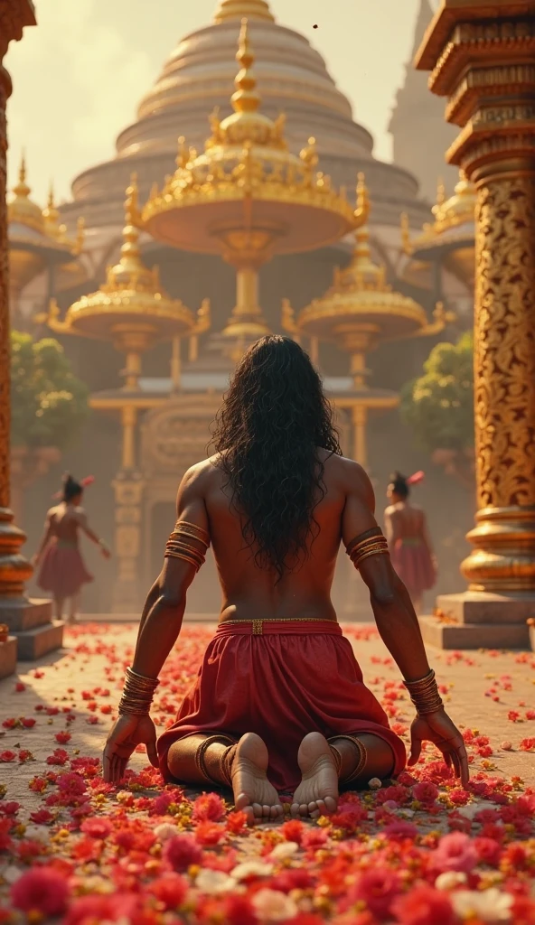 Create a picture of Nalanda University destroying by khilji