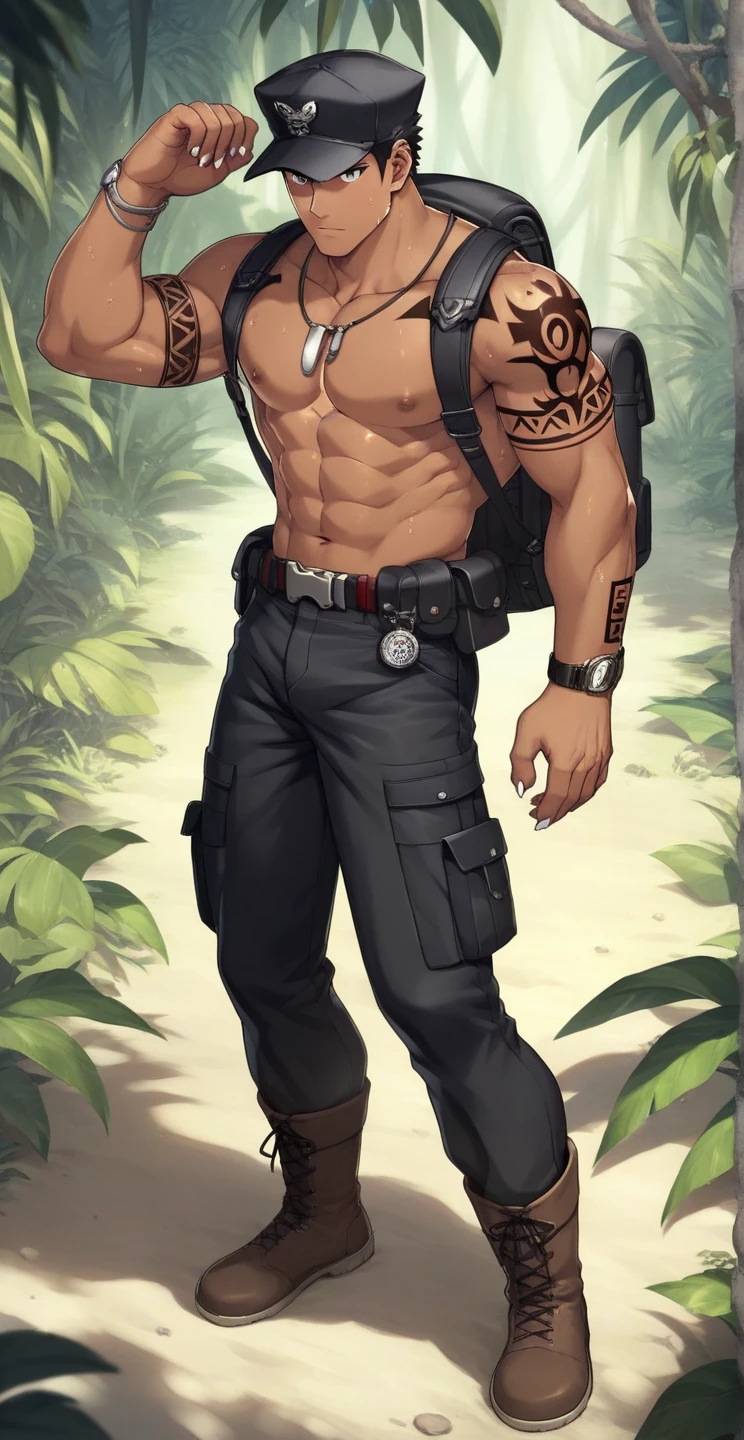 Libido boy,fisiculturista, de sunga transparente branca, Big bag,CG sense,8K,Cinematic lighting effects,Textured skin,best qualtiy,Storytelling images,Storytelling images,dynamic blur, bulge, jungle atmosfere,