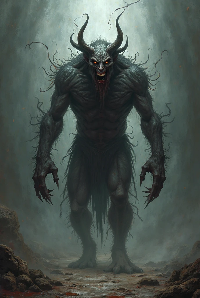Half-man, half-goat demon
