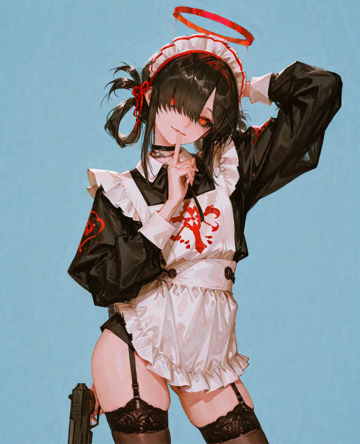 (masterpiece,Highest Resolution,4K High Resolution,Crisp image quality,Ultra HD,Detailed Hair(Realistic ???:1.2),Cat ear,Red Headgear,blush((Full of sperm))(Close-up photography:1.2)(Determined skin)((An eye is a heart)((Penis ejaculating in mouth,Hold down and give hard oral)
