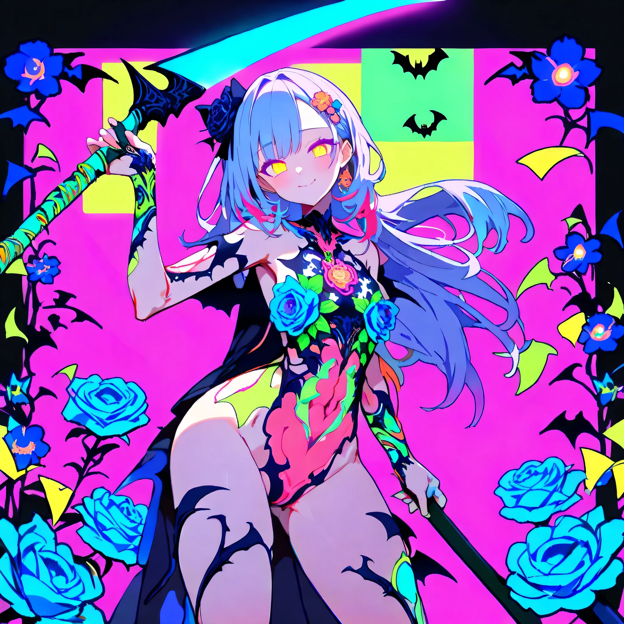 Anime girl with a bat and a soccer ball in her hand, beautiful succubus, kda, succubus, Miku, succubus in tight short dress, demon anime girl, monster girl, extremely detailed art germ, demoness, Morrigan, demon girl, hatsune Miku, Morrigan aensland, ! Dream artgerm, аниме monster girl