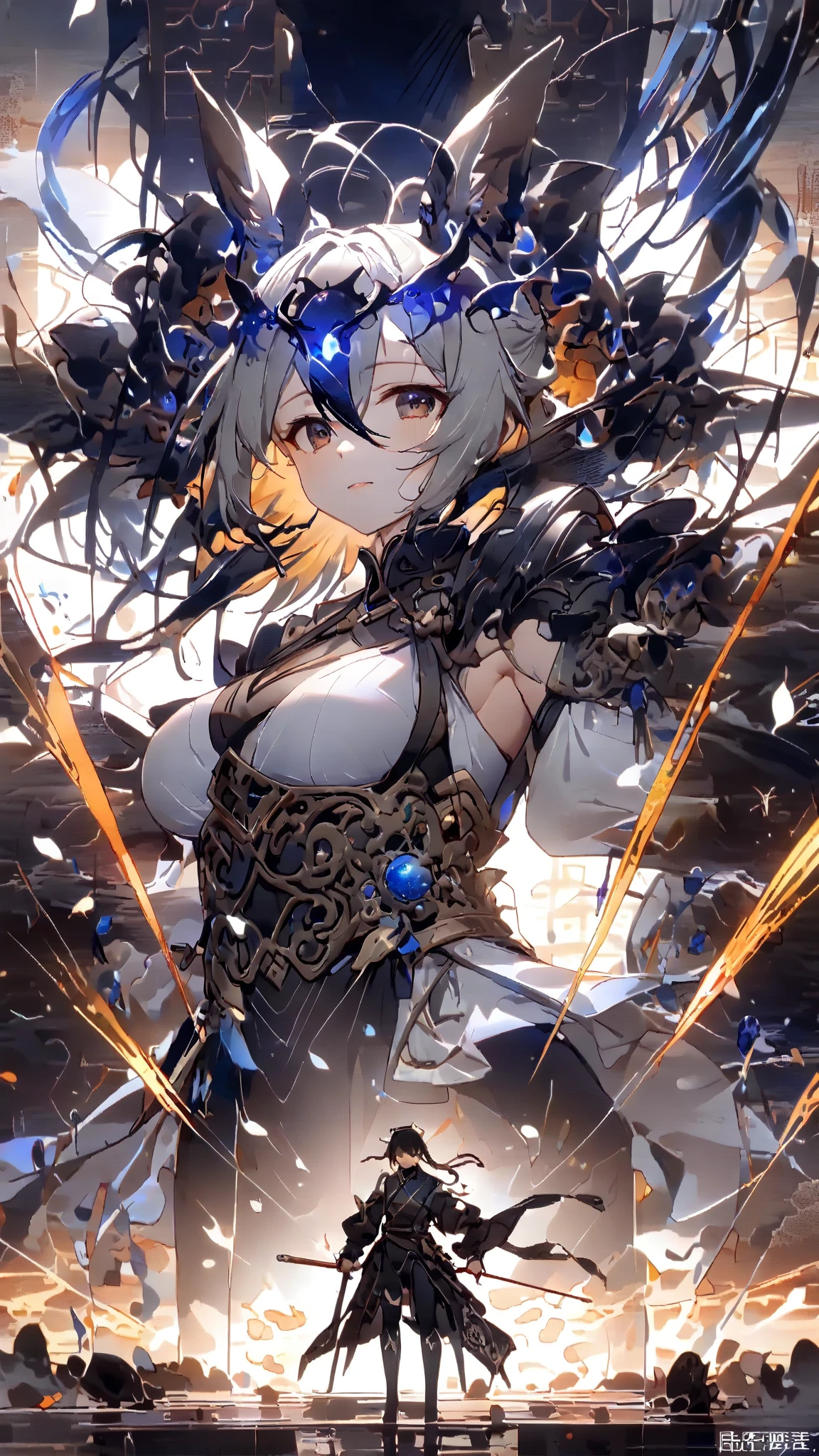 、Plump、Show your pants、Fighting Pose、Weapons Morningstar、((Underground Prison))、((The floor beneath my feet is crumbling))、((((Rem in chains)))),(((((Fisheye Lens)))))、((((Super huge breasts))))、(((Plump thighs)))、(((Rem from Re:Zero)))、looking at the camera、High qualityHigh quality、8ｋ、(((((Full body description)))))、Chest、Fantastic、(((((Torn maid uniform)))))、looking at the cameraで、barefoot、((((((Tall Rem))))))、Sweat splashes、Clothes are ripped off,(Torn knee-high socks)、