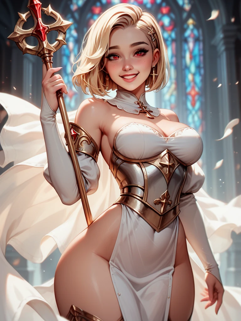 ((Medium Shot)),((West Shot)),(((front light))),((ass pov)),((((front lighting)))),(Photorealistic: 1.4), (masterpiece, Front lighting, Beautiful and slim naked: 1.2), Perfect proportions, Big Breasts, Narrow waist,,((Thin waist and slim thighs)),(((Two blonde, blue-eyed European girls))),((Holding a long golden spear)),((Golden armor is worn on both thighs.)),((Smiling Girl)),((The big wings of the archangel)),((Equipped with a shield on the arm)),((Spread your big angel wings wide)), ((Saluting with a golden rifle)),((Front lighting)),((The body is naked)),((Equipped with a shield on the arm)), Ultra-realistic capture, Highly detailed, High resolution 16k close-up of human skin. Skin texture must be natural, ((((Forward light))),((((Elegant nude elegant girl)))) ,((Slender naked)),((Two skinny naked girls of European descent)),(((A nude figure facing the viewer))),(((Small breasts and exposed genitals))),(Young girl exposes her genitals))),(((The thighs and head fit within the screen)),(((View from head to thigh))),((Beautiful and balanced body)),((Do not show anything below the thighs)),((bottomless)),((topless)),((The left and right arms and left and right thighs are equipped with golden armor.)),((ass pov)),(((from front))),(((cowboy shot))),(((standing pose))),photo realistic,master piece,((ultra detailed)),looking at viewer,smile,photorealistic,Shiny baby blonde silk hair,((She has a large hair ornament and golden armor on her belly.)),((Looking at the viewer from the front)), (((Young face and young body)),((Looking horizontally at the viewer)),(Exposing the viewer to full frontal nudity),((Face forward and look at the viewer at the same height)),((Show your naked body to the viewer with your hourglass figure)),(((Wearing a large golden hair ornament))),No underwear ,((((Naked elegant and graceful girl)))) ,((Naked from head to thighs))、((No underwear whatsoever))、((Head to knee nude shot)),((Beautiful hourglass figure)),((Wearing a cape)),((Beautiful style)),Beautiful and detailed character art, Very detailed, Girl in shiny armor, Beautiful white and shining skin, Unparalleled beauty, ((Shiny baby blonde silk hair)),Realistic, 3D Face,Shiny Hair, Glowing Skin,((Thin Hair,No makeup,Brilliant Light)),Fantasy,Beauty products,Very detailedな顔のテクスチャ女性,Soft natural light,Create a dreamy and magical atmosphere.