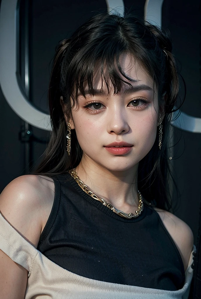 8K, Best Quality, Masterpiece, Ultra High Resolution, (Realism: 1.4), Original Photo, (Realistic Skin Texture: 1.3), (Film Grain: 1.3), (Selfie Angle)