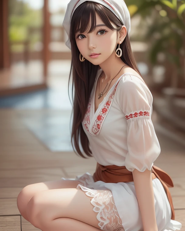 Jeune fille espagnol 