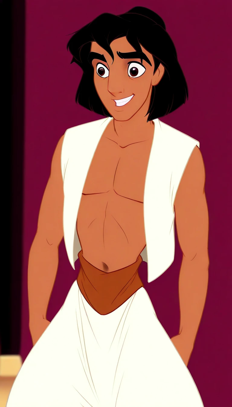 score_9, score_8_up, score_7_up, rating_explicit, (best quality:1.1), masterpiece, detailed, highres, 8k, 1boy, Cobra Bubbles, black man, dark skin, sunglasses, bald, middle aged, earrings, full body view, , flaccid , flaccid, solo 