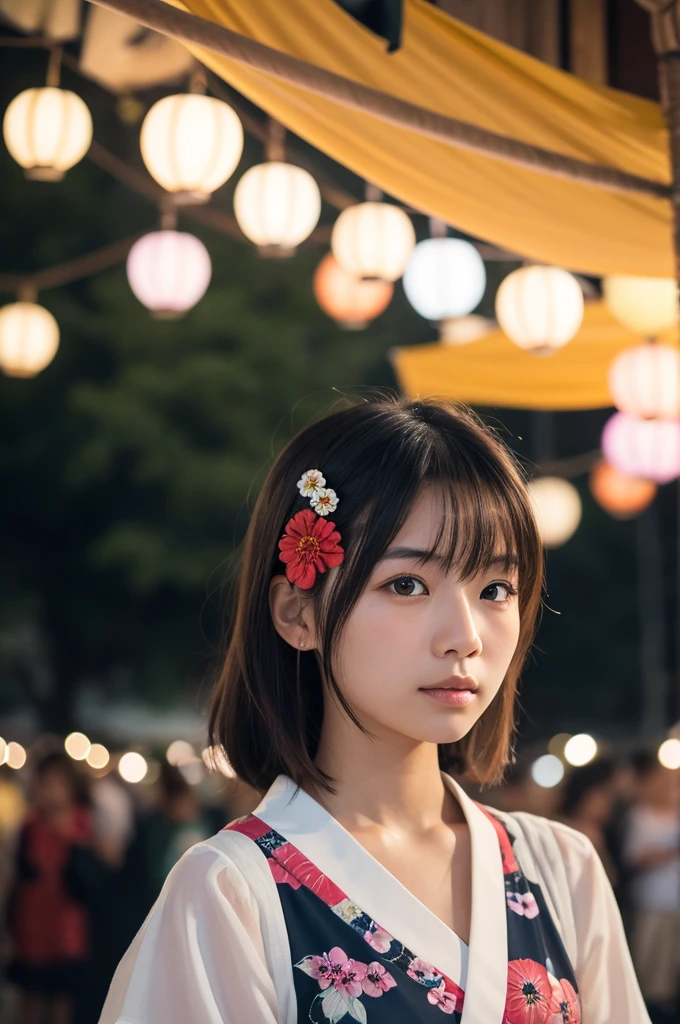 a close up of a japanese girl standing in front of a building, ghibli spirited away vibe, spirited away, style inhyper realisrtic,  close up of lain iwakura, 