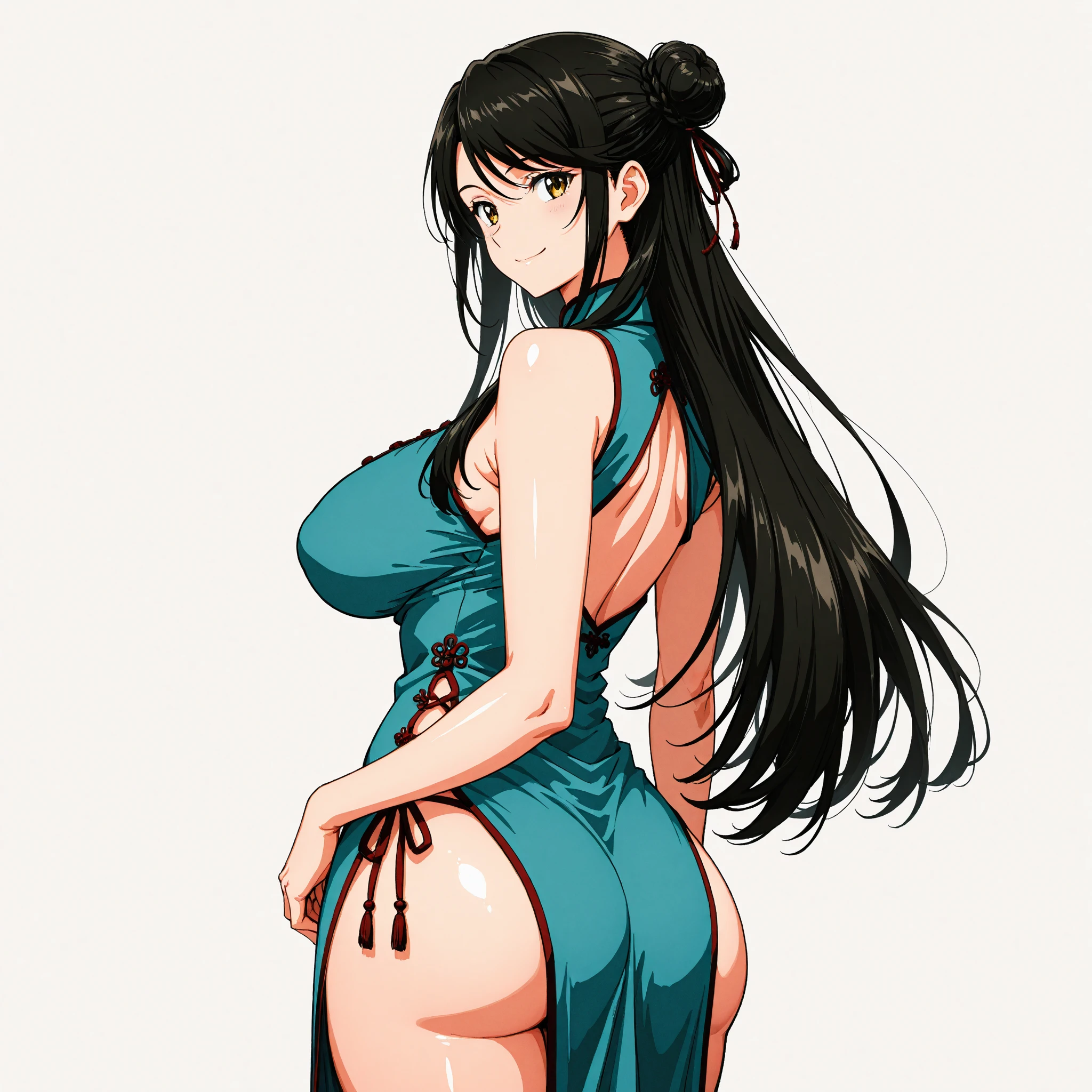 Tabletop, Y○r, One Girl, S○l○, L○○king at Viewer, Open m○uth, Black Hair, Red eyes, dress, Bare sh○ulders, jewelry, clavicle, side l○cks, hair band, Earrings, ind○○rs, ○ff sh○ulders, :○, sweater, Put your arms behind your back, plant, sh○rt hair with l○ng l○cks, 白いhair band, Off sh○ulder dress, sweaterdress, ○ff-the-sh○ulder sweater, 赤いsweater, Big side hair, Very l○ng side hair,View Viewer, smile , Highly detailed face, Perfect lighting, Highly detailed CG, (Perfect hands, Perfect Anatomy),、((From behind)),((From below)),sweating,vapor,((Bent over)),is focus,((hands on は)),Five Fingers, View Viewer, smile , Viewpoint from behind, Bent over,covered in semen,(((Nude))),large breasts,((pussy,butt,anal)),female,Erect nipples,Big Ass、((Pussy juice))、Close-up,(anal)Erect nipples