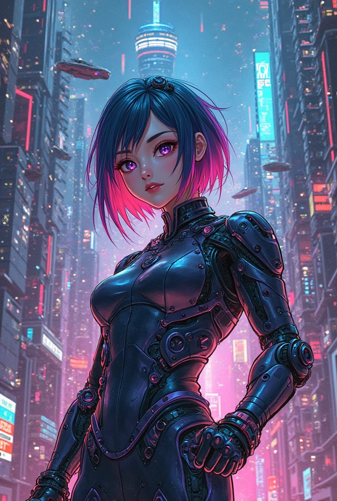 1girl, solo, girl, futuristic outfit, neon samurai, very beautiful cyberpunk samurai, cyberpunk samurai, ghost blade style, cyberpunk victo ngai style, cyberpunk neon style, cyberpunc, cyberpunk neon, technomancer, video game character, synthwave image, cyberpunk, concept art neon glow, moon, lantern, night, solo, outdoor, sky, full moon, rain, mountain, cloud, paper lantern, night sky, fringe,  tree, reflection, cloudy sky, {{(masterpiece),(extremely detailed CG unity 8k wallpaper),best quality,solo,cinematic lighting,detailed background,beautiful detailed eyes,bright pupils,(an extremely delicate and beautiful),(beautiful and detailed eye description),ultra-detailed,masterpiece,}}, detailed eyes, beautiful eyes, realistic eyes, beautiful eyes, perfect eyes, back view, (Anamorphic rays, rain), god rays, red neon