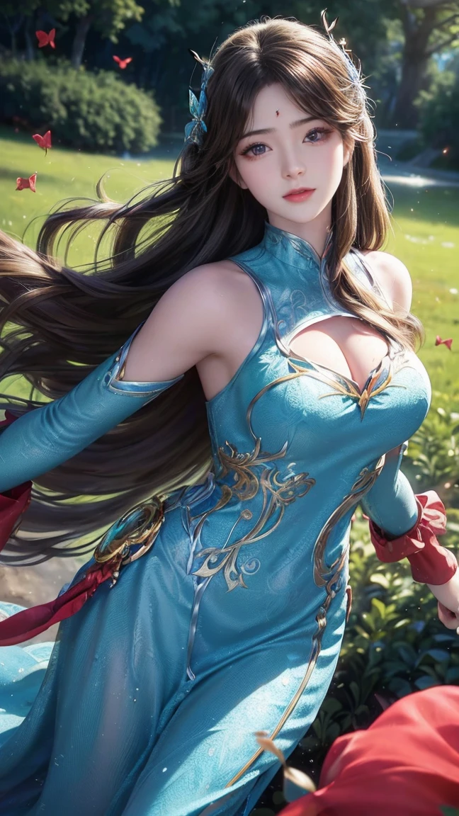 （1girll：1.3）， 独奏， （（（very vey very detailed face））），（（very detailed eyes and faces））），beatiful detailed eyes，Body parts__，offcial art，Unified 8k wallpaper，ultra-detailliert，Beautiful and beautiful，big breasts beautiful，tmasterpiece，best qualtiy，primitive，tmasterpiece，ultra fine photos，best qualtiy，超高分辨率，photorealistic realism，rays of sunshine，full-body portraits，stunningly beautiful，，dynamicposes，delicated face，Vibrant eyes，（From the front side）， Naval uniform，Red and black color scheme，Navy，Very detailed city roof background， Roof，looking over city，详细的脸，detailed complex busy background，Untidy，opulent，milkyW，highly detailedskin，Realistic details of skin，Visible pores，Clear focus，volume fog，8K  UHD，digital SLR camera，high qulity，filmgrain，White skin of the，photo-realism，DL，A huge metropolis of the dystopia of the future， semi transparent