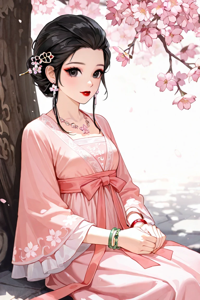 ((4k,masterpiece,best quality)), shuimobysim, traditional chinese ink painting, lotus, hanfu, maxiskit, dress conservatively
1girl, solo, long blue hair, smile, standing, feet in the water, barefoot,