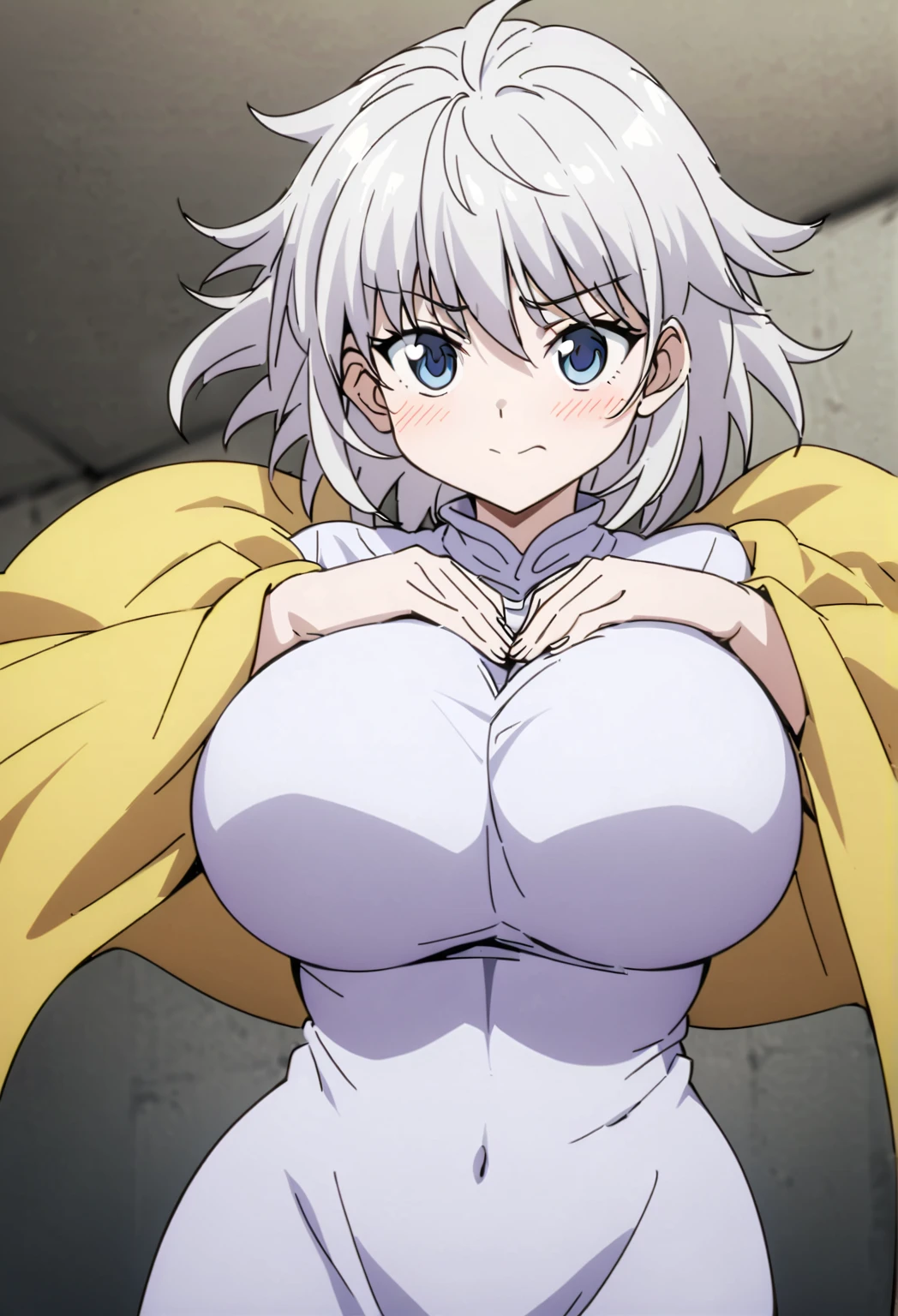 killua ahegao navel big breast and big and long nipple lamia body