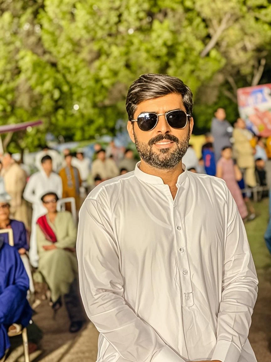 araffe dressed in a white shirt and maroon vest and sunglasses, wearing traditional garb, wearing a kurta, traditional clothes, riyahd cassiem, ash thorp khyzyl saleem, khyzyl saleem, wearing authentic attire, kyza saleem, traditional clothing, mohamed chahin style, assamese aesthetic, profile pic