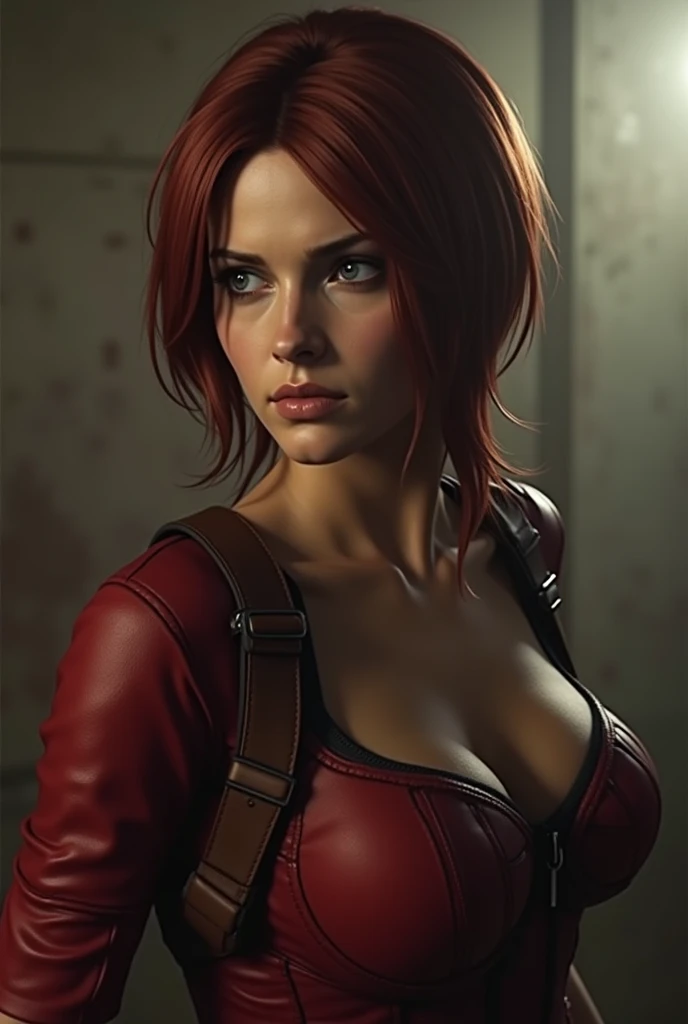 resident evil claire redfield animation, 3D, animation, 8k, uhd, harsh low lighting, high quality, sharp focus --auto --s2