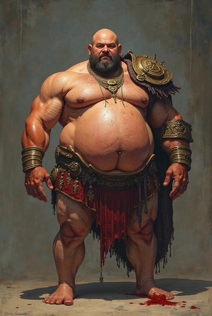 ,big muscle, ancient majapahit