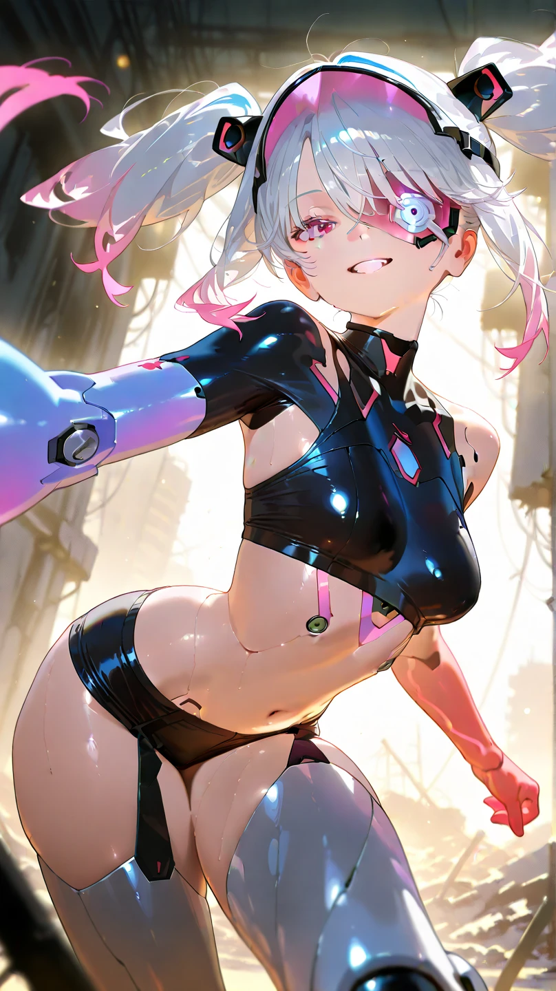 Biolucent anime girl