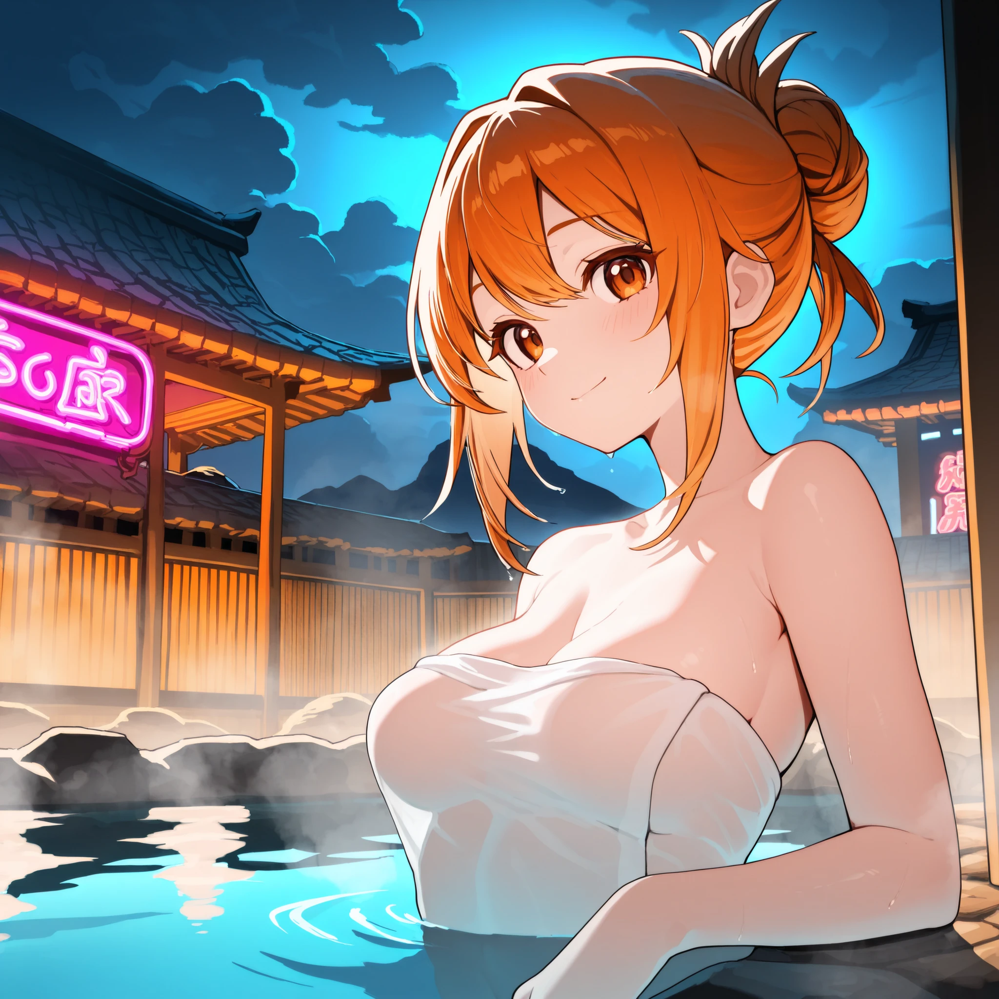 (masterpiece), best quality, 4K, expressive eyes, perfect face,Mature female,1 girl (nilou,Genshin impact),nude,indoor onsen background,medium breasts,smile seductively,nipples,wet,slim figure,siting on ledge ,leg apart,bottom view ,looking at me